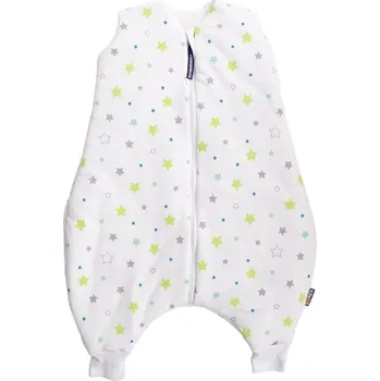 Kaarsgaren Bio spací pytel s nožičkami 70 cm hvězdičky na bílé