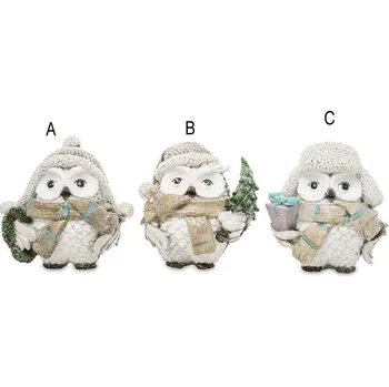 Vánoční dekorace Vánoční dekorace sova - tip B