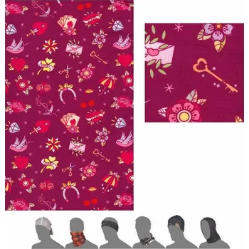 Sensor Tube Coolmax Impress multifunkční nákrčník Tattoo lilla