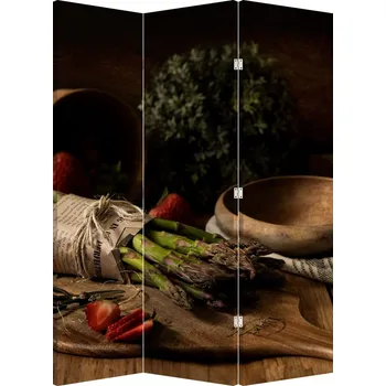 Paraván LuxusniObrazy.cz Paraván - Chřest na stole