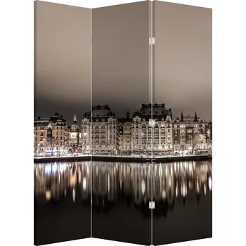 Paraván LuxusniObrazy.cz Paraván - Město v šeru