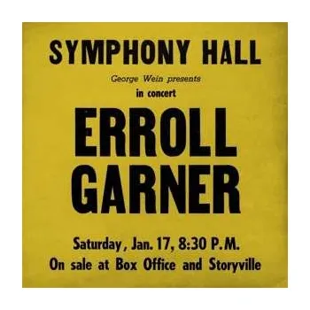 Zahraniční hudba CD Erroll Garner: Symphony Hall Concert 2021