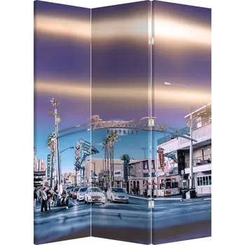 Paraván LuxusniObrazy.cz Paraván - Ulice v Las Vegas