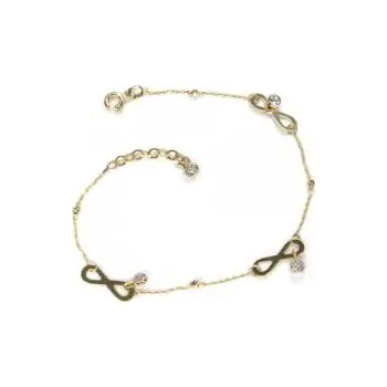 Náramek Náramek ze žlutého zlata PATTIC AU 585/000 1,40 gr GU515703Y-17,5-20