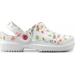 Obuv Schu'zz Protec 0132 bílá potisk květiny Velikost: 37