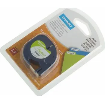 Pásek do tiskárny Dymo Letratag Band Paper white 12 mm x 4 m