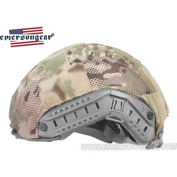 Airsoft EmersonGear Hybridní potah na helmu FAST - Multicam