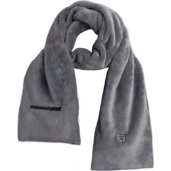 Glovii vyhřívaná šála šedá