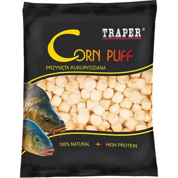 Návnadová surovina Traper Pufovaná kukuřice Med 4mm 20g