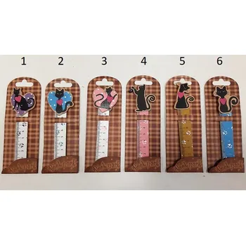 Doplněk ke knize Záložka do knihy "CATS" 5x15/6dr.