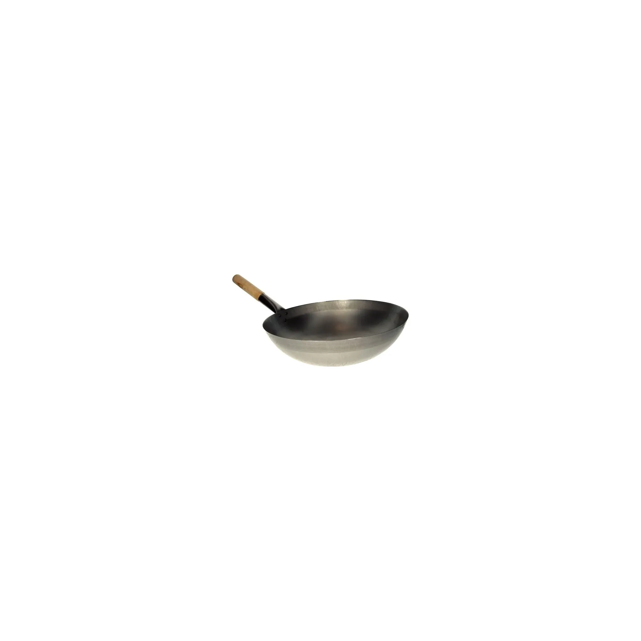 Fotografie 1 - Pánev Dellinger Wok pánev ocelová kulaté dno 33 cm