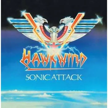 Zahraniční hudba LP/SP Hawkwind: Sonic Attack CLR 2022 180g Remastered 40th Anniversary Blue Vinyl