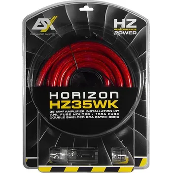 Napájecí kabel ESX HZ35WK Kabelová sada ( ESX HZ35WK Kabelová sada pro instalaci zesilovače, kabel 35 qmm, do odběru 150A )