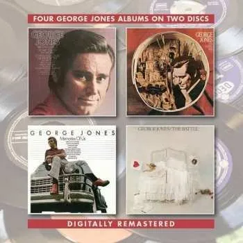 Zahraniční hudba 2CD George Jones: George Jones / In A Gospel Way / Memories Of Us / The Battle 2019
