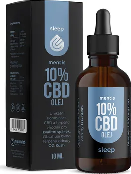 CBD Mentis Lab Sleep CBD olej 10 % 10 ml