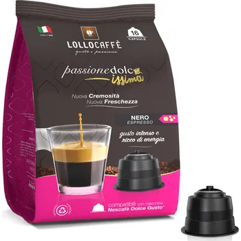 Dolce Gusto kapsle Lollo Caffé Nero Espresso 16ks