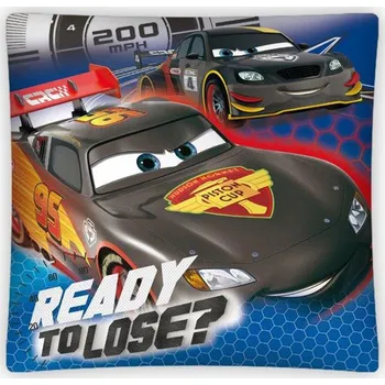 Povlak na dekorativní polštářek Detexpol Cars 3 micro povlak na polštářek 40 x 40 cm