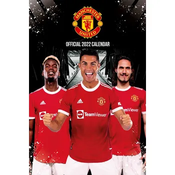 Kalendář Danilo Nástěnný kalendář Manchester United FC 2022