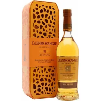 Whisky GLENMORANGIE 10Y 40% 0,7l plech (kazeta)
