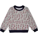 Chlapecká mikina - Winkiki WKB 92579, šedá Barva: Šedá, Velikost: 104