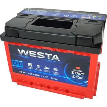 Autobaterie WESTA RED 12V80Ah