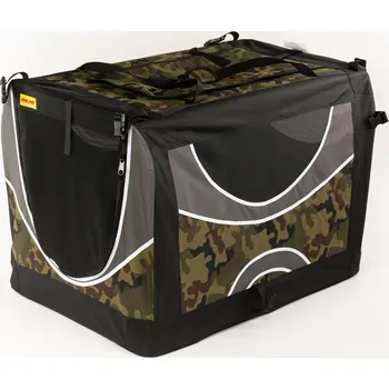 přepravka pro zvíře Kenelka skládací transportní kamufláž COOL PET Velikost přepravního boxu: L 70*52*52cm