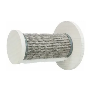 Kulatý schůdek se sisalem, prvek na stěnu