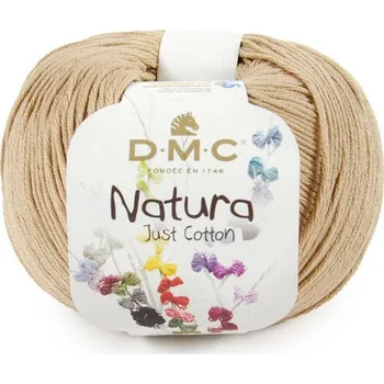 Příze Příze NATURA Just Cotton 50g, světle hnědá - odstín 37