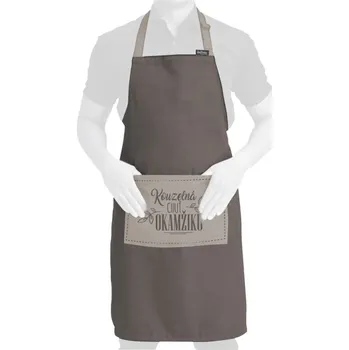 Kuchyňská zástěra Dárková zástěra Kouzelná chuť okamžiku Kafetearie