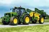 Puzzle Schmidt John Deere 6630 Traktor s postřikovačem 40 dílků + model Siku