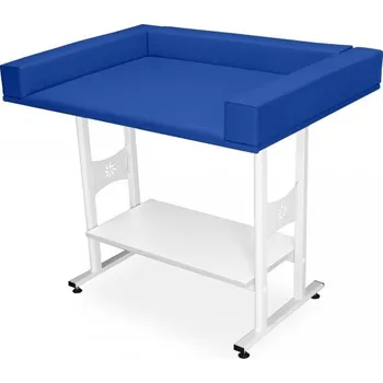 Masáž Vyšetřovací stůl pro novorozence s policí Barva č.: 6. Tmavě modrá