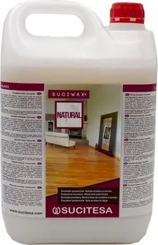 Čistič podlahy SUCITESA Suciwax Natural ochranný vosk na dřevěné a korkové podlahy 5 l