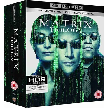 Blu-ray film Blu-ray Matrix Trilogy 4K Ultra HD Blu-ray (1999) 9 disků