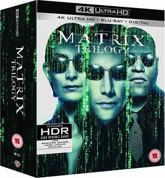 blu-ray film Blu-ray Matrix Trilogy 4K Ultra HD Blu-ray (1999) 9 disků