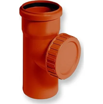Kanalizační potrubí KGRE čistící tvarovka (kruhový uzávěr) DN 160