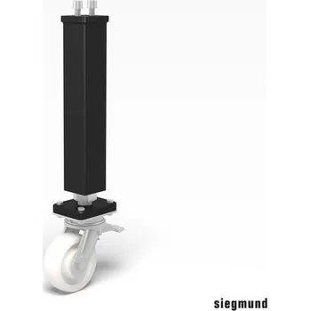 Dílenský stůl SIEGMUND [2-220866] Noha s kolečkem a brzdou 700