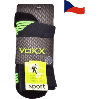 Dámské ponožky Ponožky VOXX TRONIC šedá - kvalitní ponožky české výroby vel. 35-38