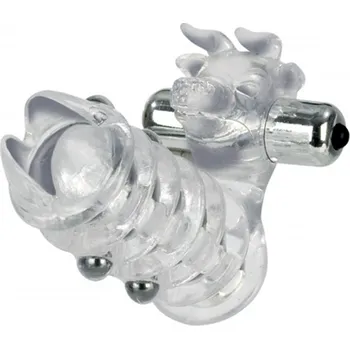 Návlek na penis Exkluzivní vibrační návlek na penis ve tvaru býka El Toro Enhancer