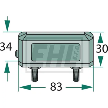 Osvětlení SPZ Osvětlení SPZ 50784750017