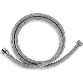 Sprchová hadice plastová 150cm, šedá