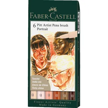 Sada tušových popisovačů Faber-Castell "Portrait"