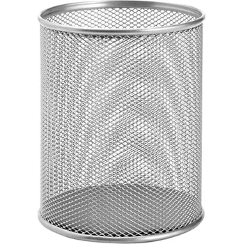 Drátěný stojan na pera velký, stříbrný