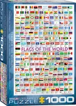 Eurographics Vlajky světa 1000 dílků