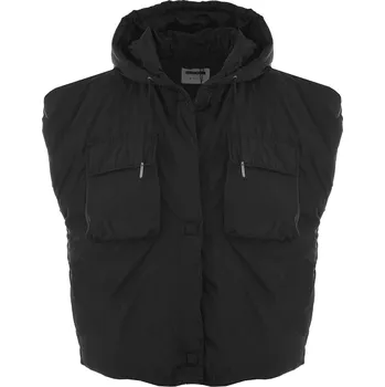 Dámská vesta ČERNÁ OVERSIZED VESTA Noisy May