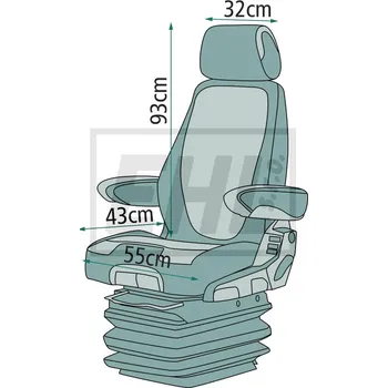 Potah sedadla Ochranný potah 24000131
