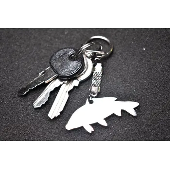 MojePřívlač.cz Rybářský přívěšek na klíče Kapr