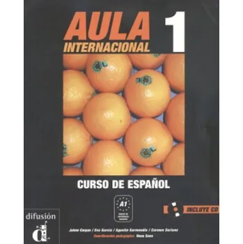Aula Internacional 1: Curso de Español - Jaime Corpas a kol. (2005, brožovaná) + CD Španělský jazyk Aula Internacional 1: Curso de Español - Jaime Corpas a kol. (2005, brožovaná) + CD