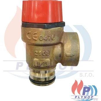 Příslušenství ke kotli Pojistný ventil 3 bar BAXI - 9951170 / JJJ009951170