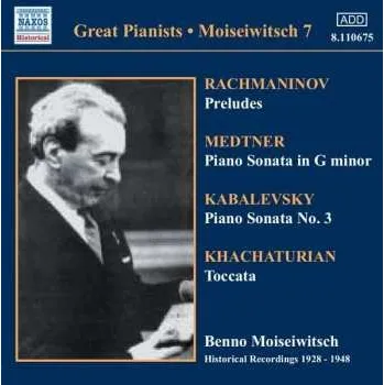 Zahraniční hudba CD Sergei Vasilyevich Rachmaninoff: Moiseiwitsch 7 2012