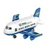 letadlo a vrtulník Kids World Policie letadlo s rampou bílé/modré